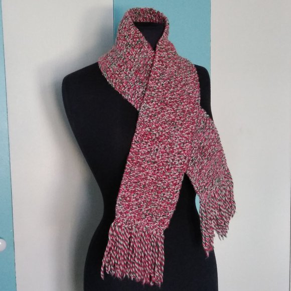 Hand Crafted Accessories - Handmade Crochet Holiday Scarf